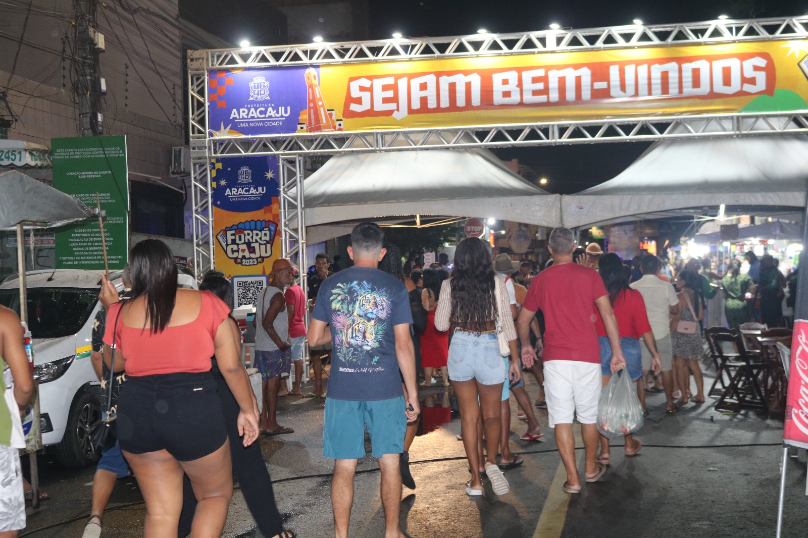 Forró Caju no Bugio termina com organização no tráfego e fluidez no trânsito - SMTT Aracaju